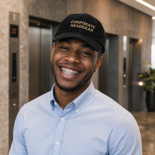 Corporate Headgear - Embroidered Corduroy Cap