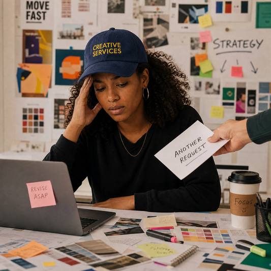 Creative Services - Embroidered Corduroy Cap